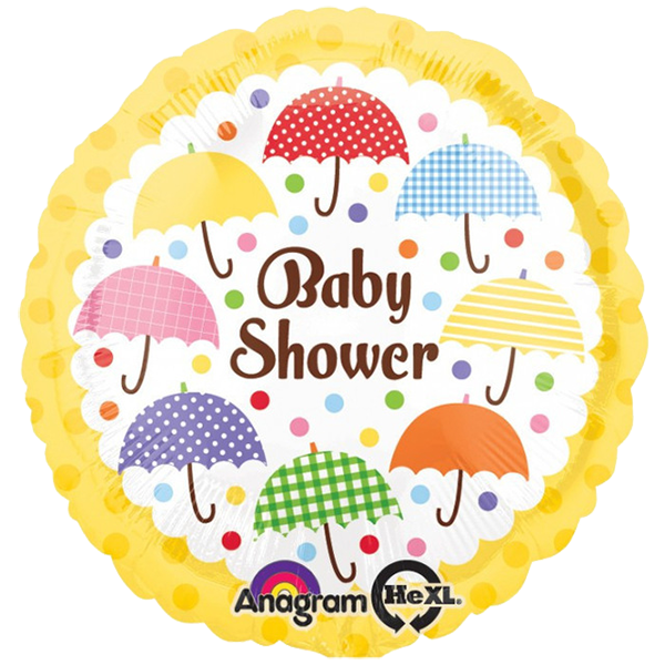 Bright Umbrellas Shower Balloon