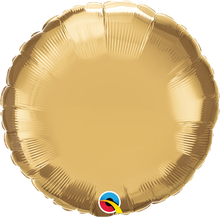 Load image into Gallery viewer, 18&quot; Chrome Circular Foil Balloon (in 6 colors)
