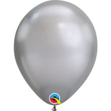 Load image into Gallery viewer, Qualatex chrome balloons 11&quot; 16&quot; silver
