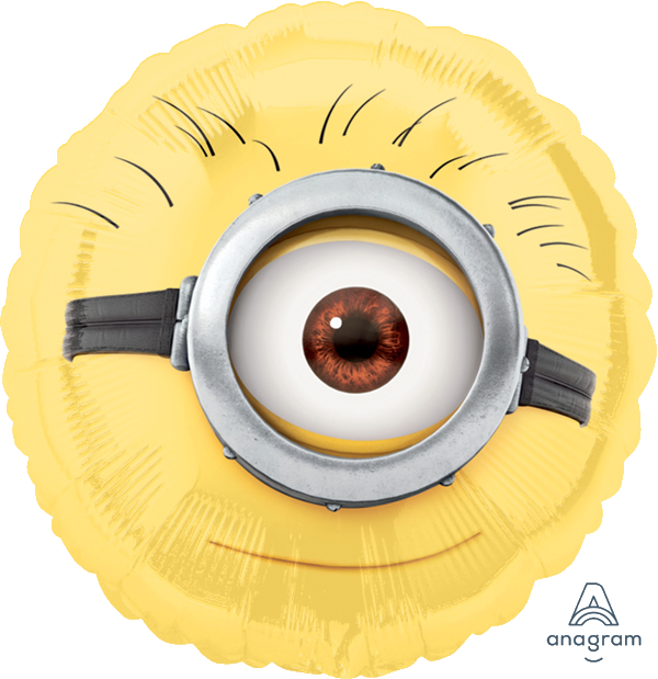 Despicable Me Minion Face Balloon