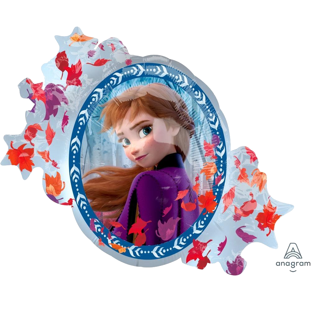 Frozen II Anna and Elsa Supershape Balloon