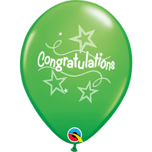 Load image into Gallery viewer, Green-CongratulationsStarStreamers11_Balloons
