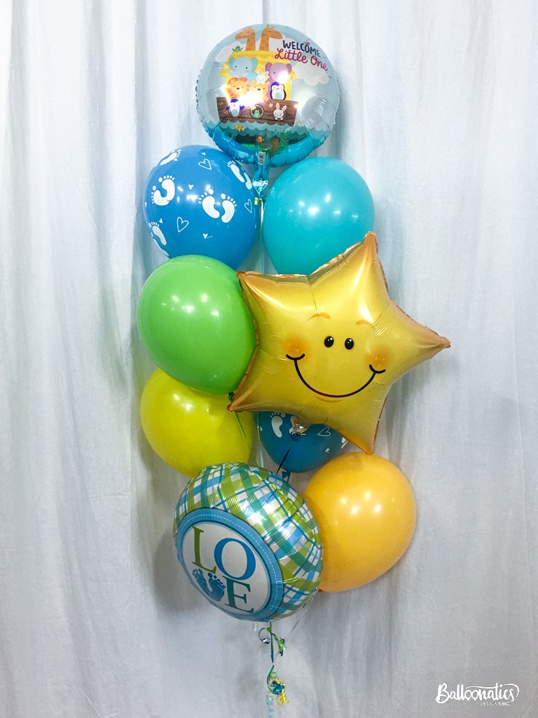 Welcome Little One Balloon Package