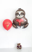 Load image into Gallery viewer, Love Sloth Mylar Foil Balloon
