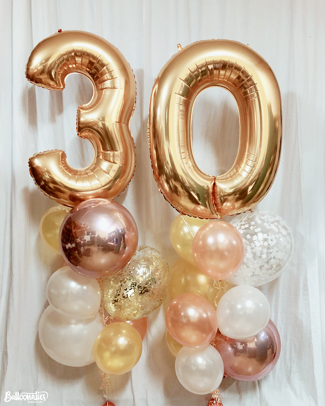 Gold Ultimate Birthday Number Package