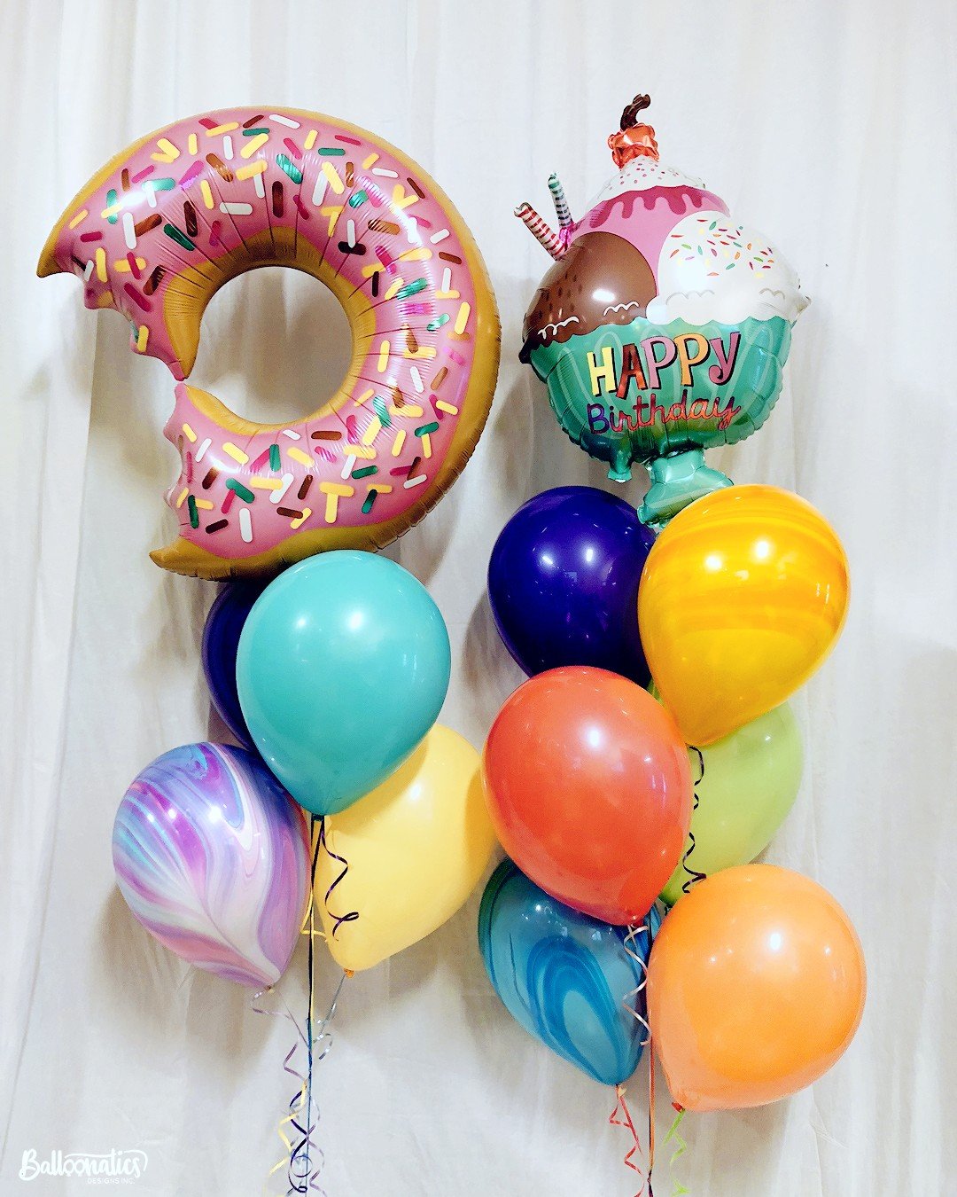 Birthday Desserts Balloon Package