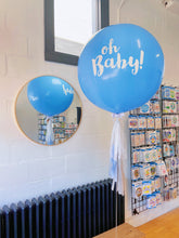 Load image into Gallery viewer, Oh Baby! 3ft Printed Balloon with matching tassels Package
