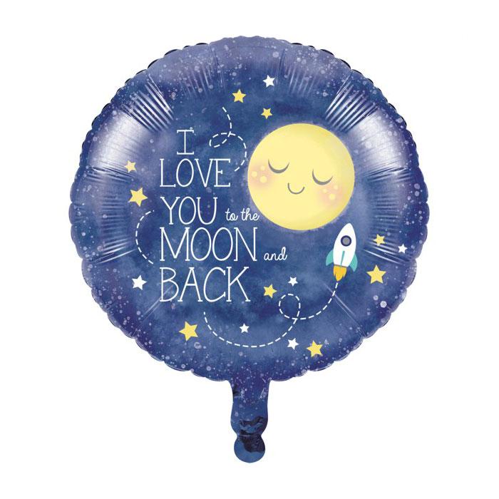 A mylar balloon cover with the text 