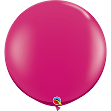 Load image into Gallery viewer, Jewel Colors 3ft. Round Balloons (10 Colours-Transparent)
