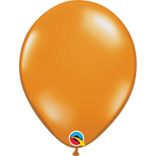 Load image into Gallery viewer, Qualatex Jewel latex balloons 11&quot; 16&quot; transparent mandarin orange
