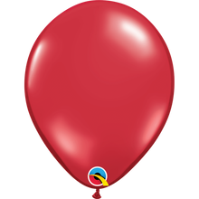 Load image into Gallery viewer, Qualatex Jewel latex balloons 11&quot; 16&quot; transparent ruby red
