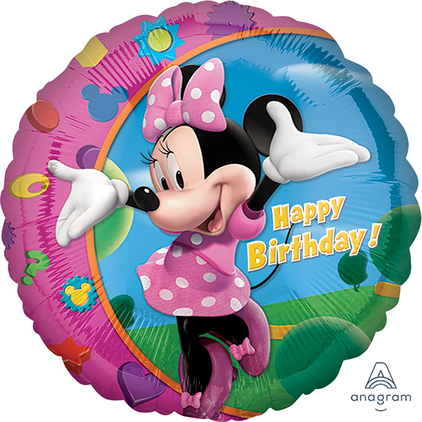 Minnie Happy Birthday Balloon