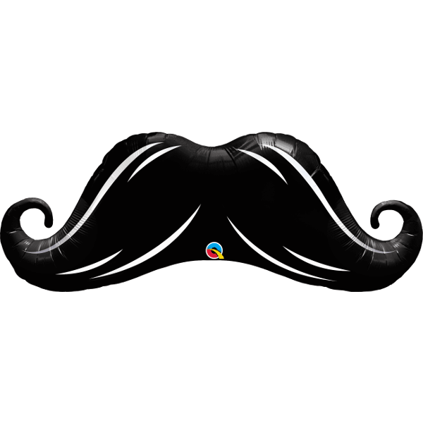 Cool Mustache Supershape Balloon
