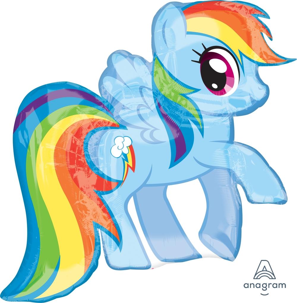 My Little Pony Rainbow Dash Supershape Balloon