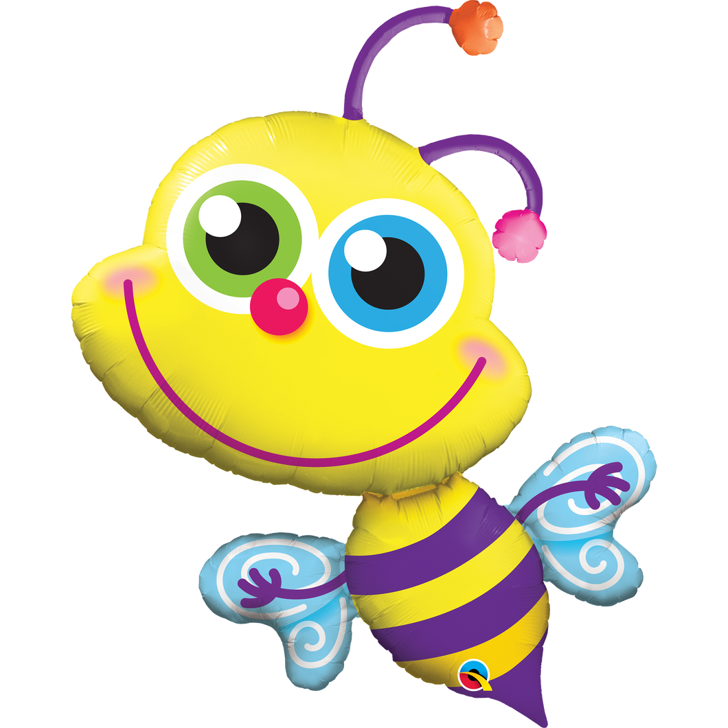 Shape Foil Beaming Bee Balloon