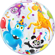 Load image into Gallery viewer, Party Animals Bubble Balloon

