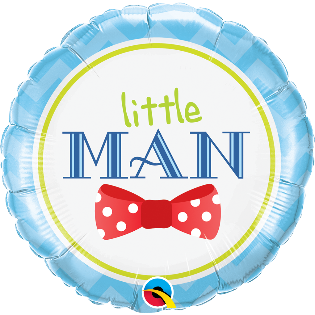 Little Man Bow-Tie Balloon