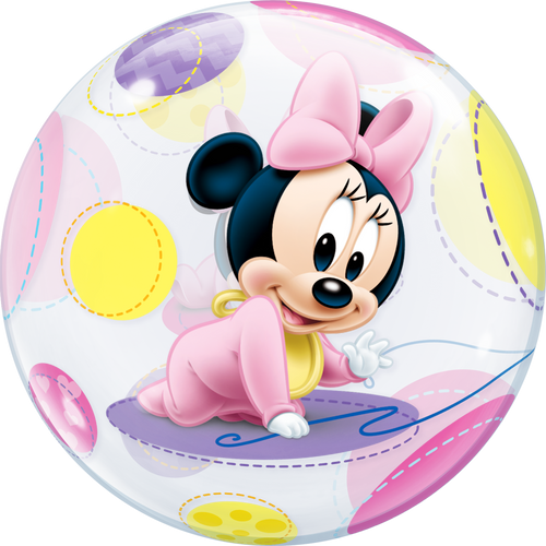 Disney Baby Minnie Mouse Bubble Balloon