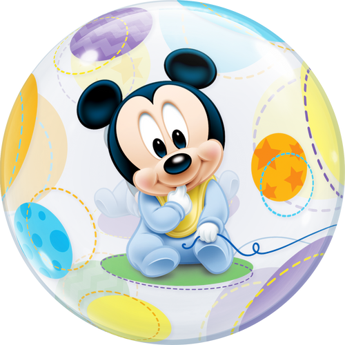 Disney Baby Mickey Mouse Bubble Balloon