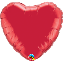 Load image into Gallery viewer, 18&quot; Red Heart Foil Balloon
