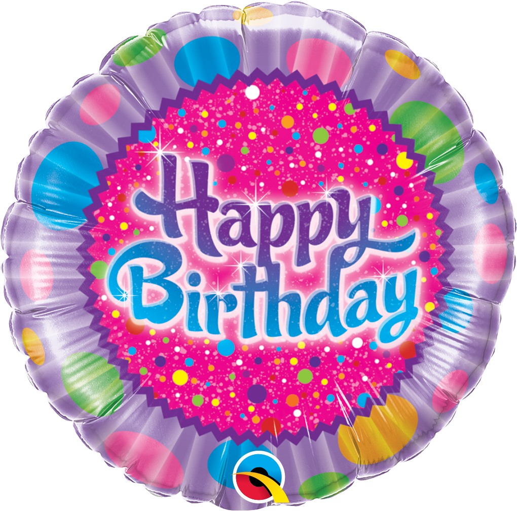 Birthday Sprinkles & Sparkles Balloon