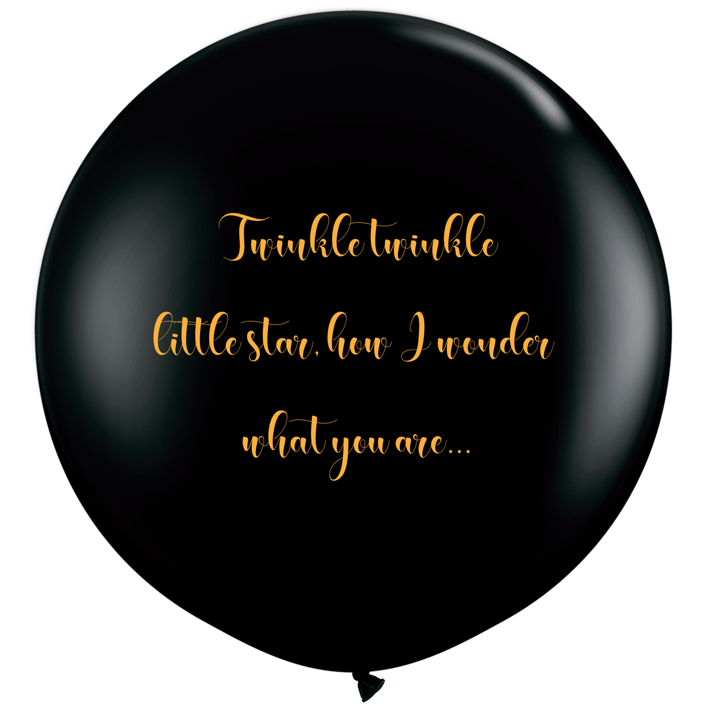 Twinkle Twinkle Little Star Gender Reveal Balloons