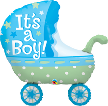Load image into Gallery viewer, It&#39;s A Boy Baby Stroller Balloon
