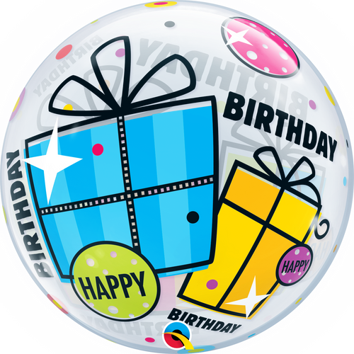 Birthday Fun & Funky Gifts Bubble Balloon