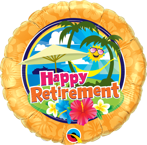 Happy Retirement Balloon