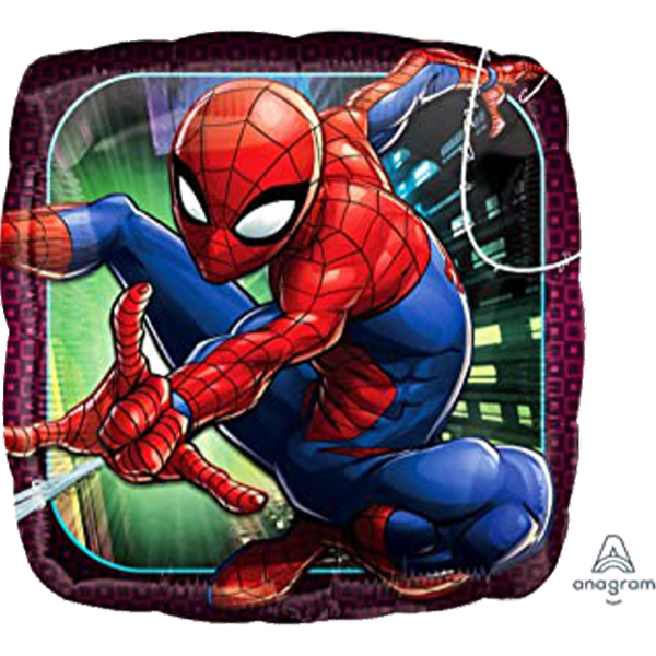 Spider-Man Square Foil Balloon