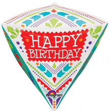 Load image into Gallery viewer, Scandi Happy Birthday Diamond Balloon
