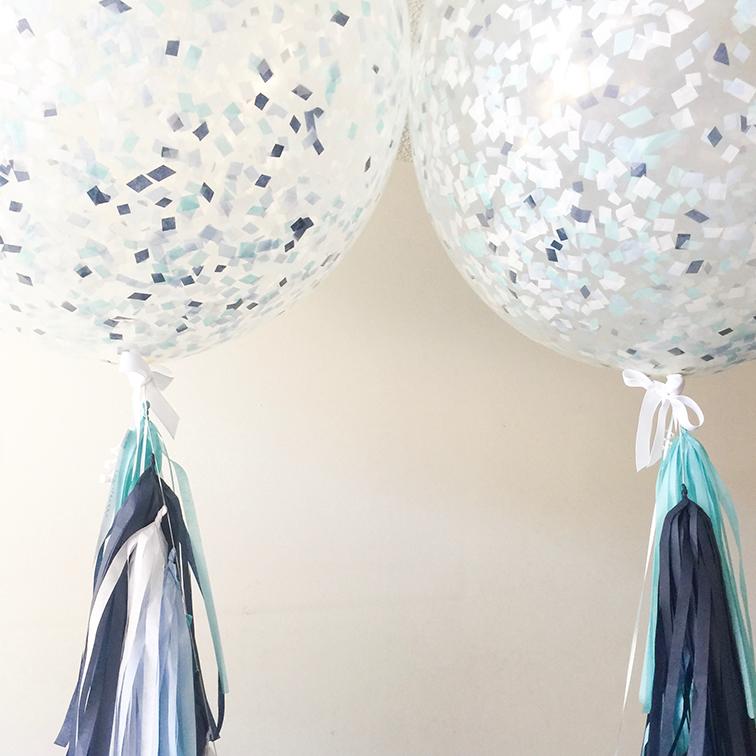 3ft Handcrafted Confetti Balloon