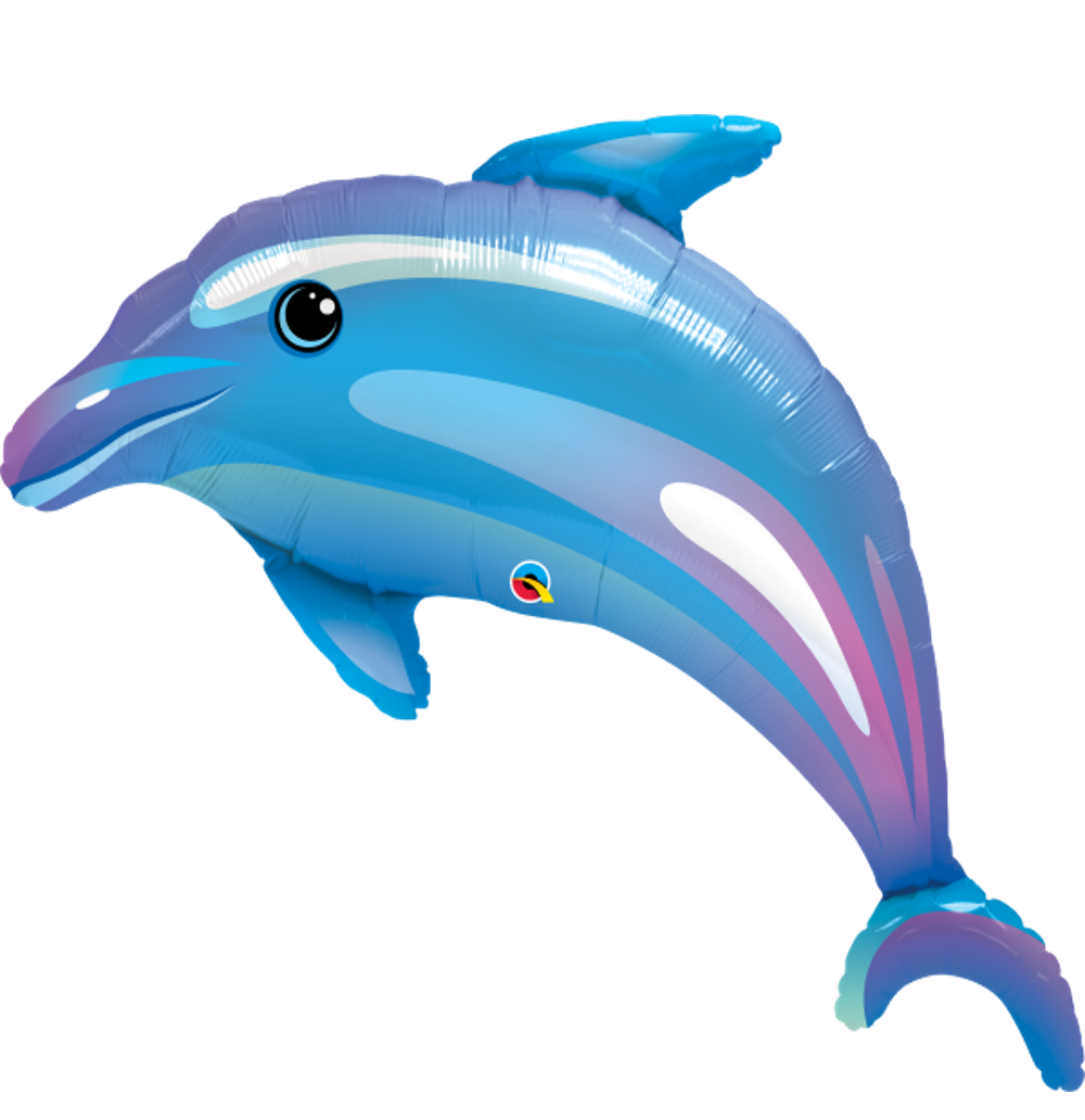 Delightful Dolphin Supershape Balloon