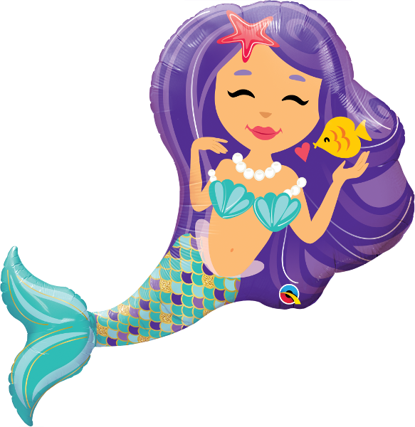Enchanting Mermaid Supershape Balloon