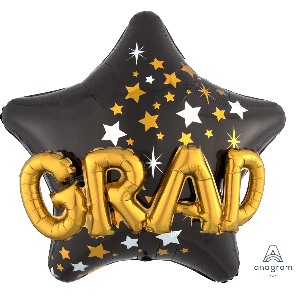 Grad Stars Balloon