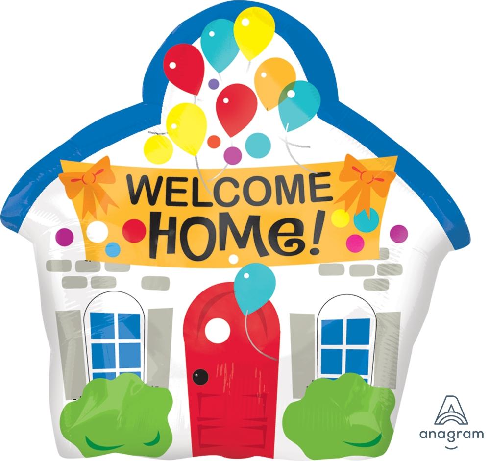 Welcome Home House Jr. Shape Balloon
