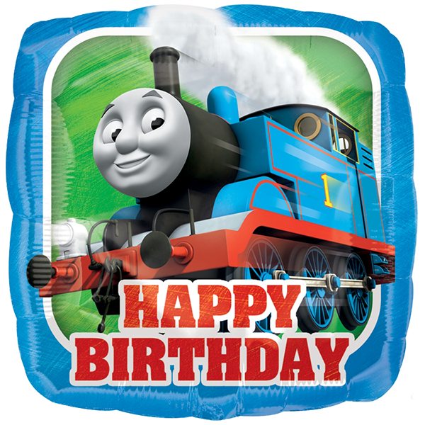 18'' Thomas the Tank Balloon - Anagram – Vancouver Balloons